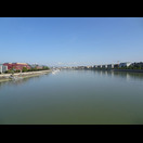Blick donauaufwärts Richtung Budapest